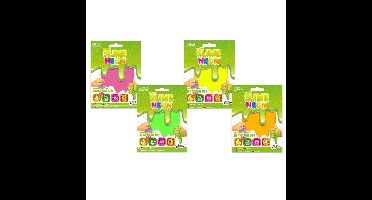 Grafix Neon Fluffy Slime -kant en klaar